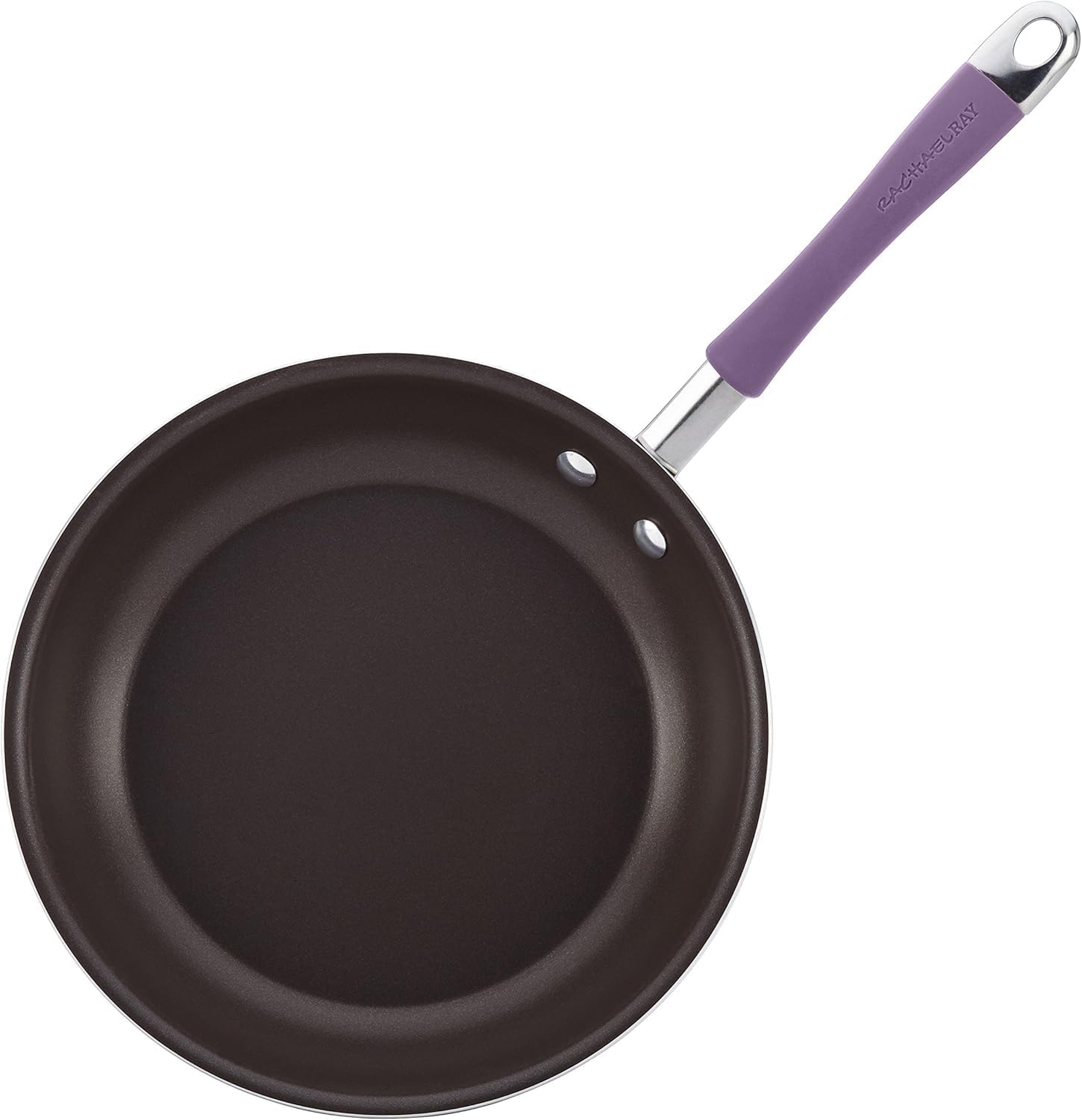 Rachael Ray Cucina Nonstick Cookware, Lavender Purple Pots and Pans Set, 12-Piece - Image 11